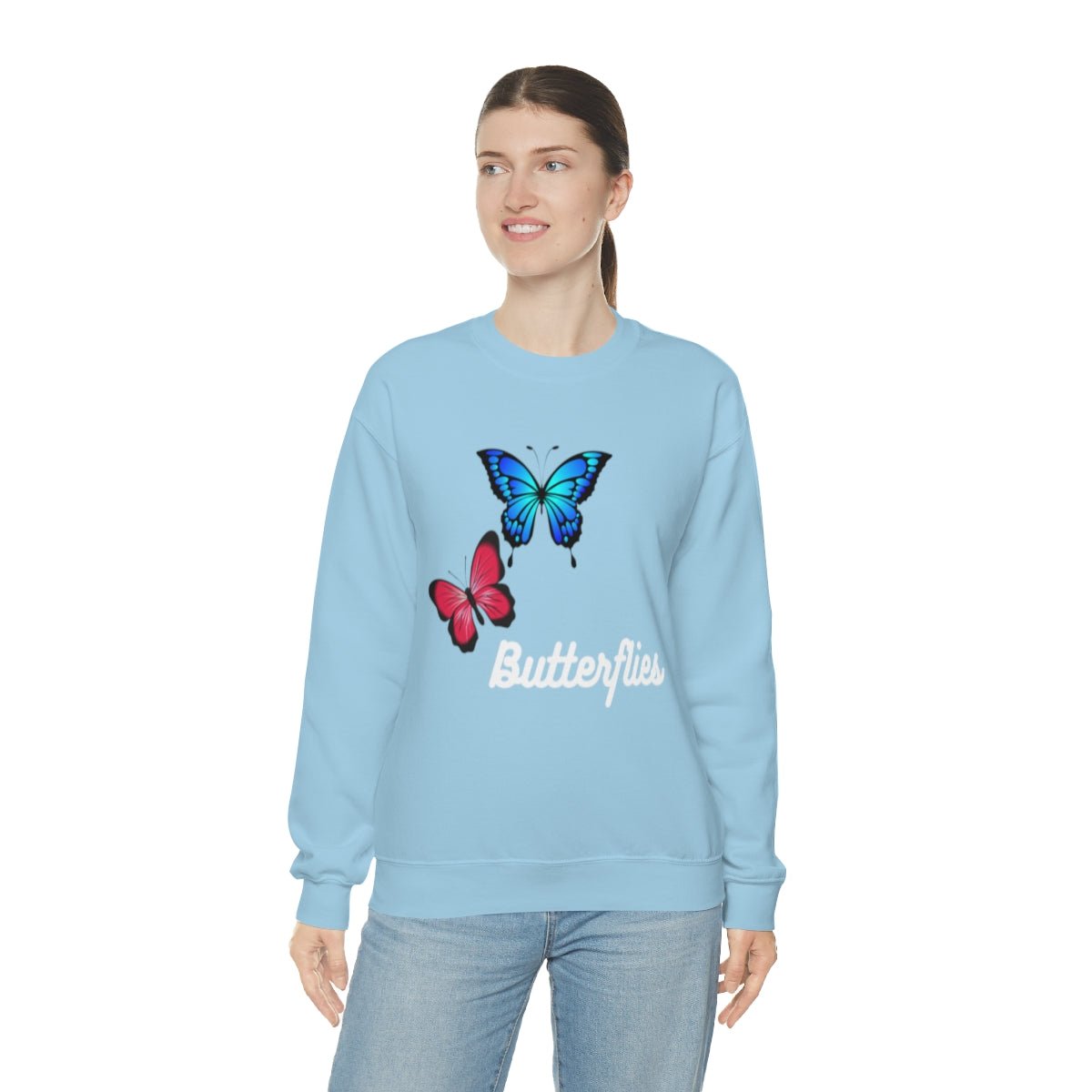 Butterflies | Crewneck Sweatshirt - Totally Bri LLC