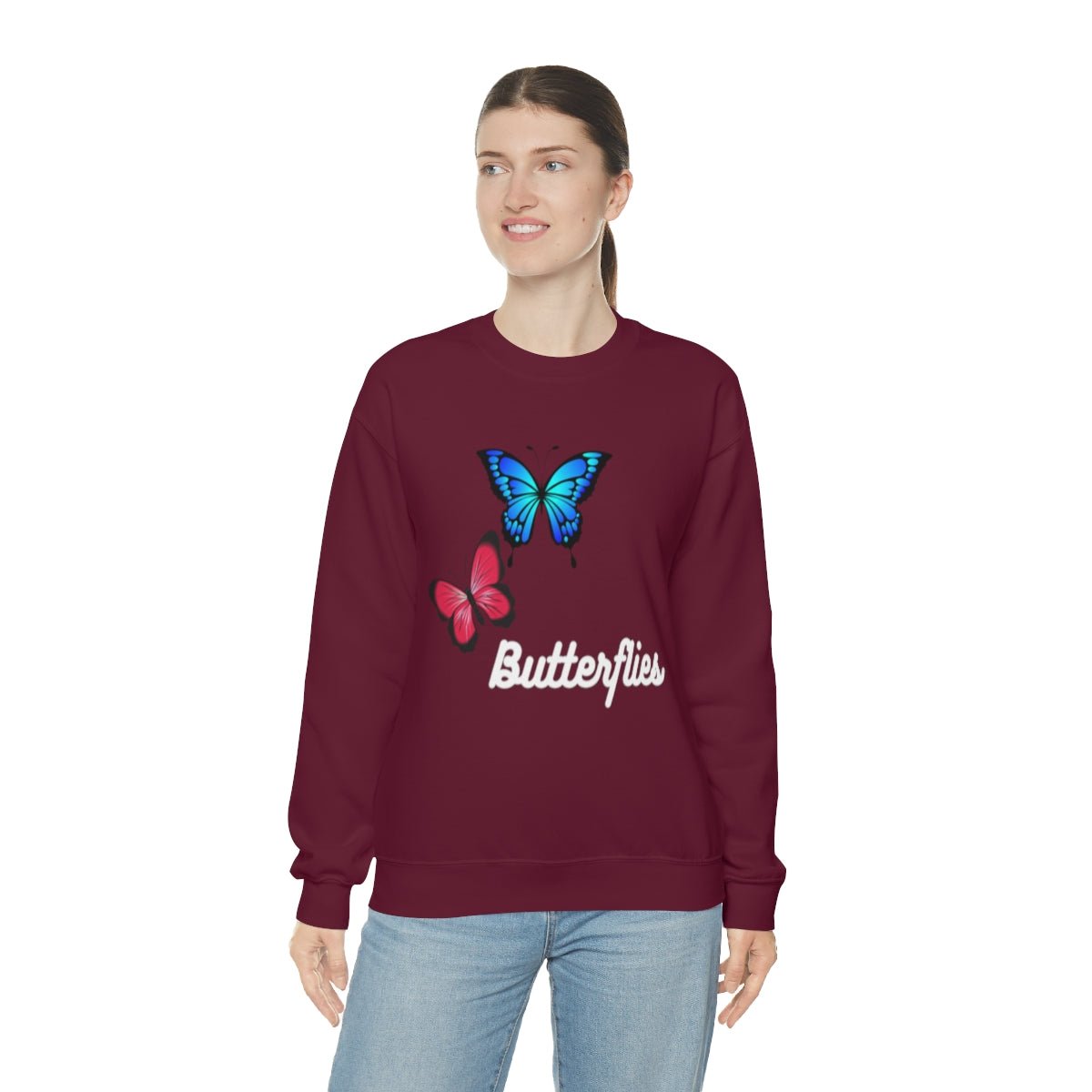 Butterflies | Crewneck Sweatshirt - Totally Bri LLC