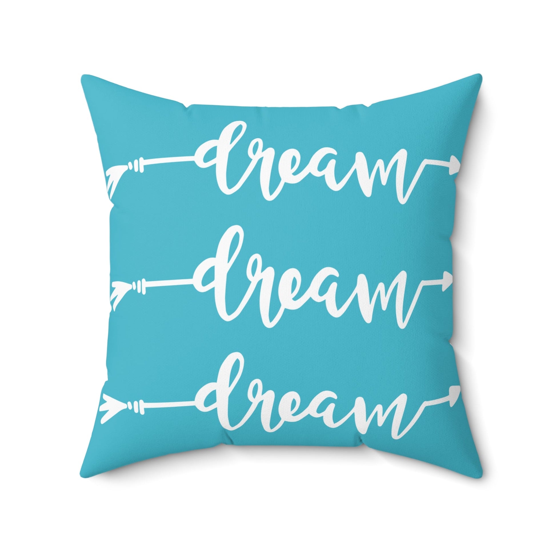 Copy of Dream | Square Pillow | Blue - Totally Bri LLC