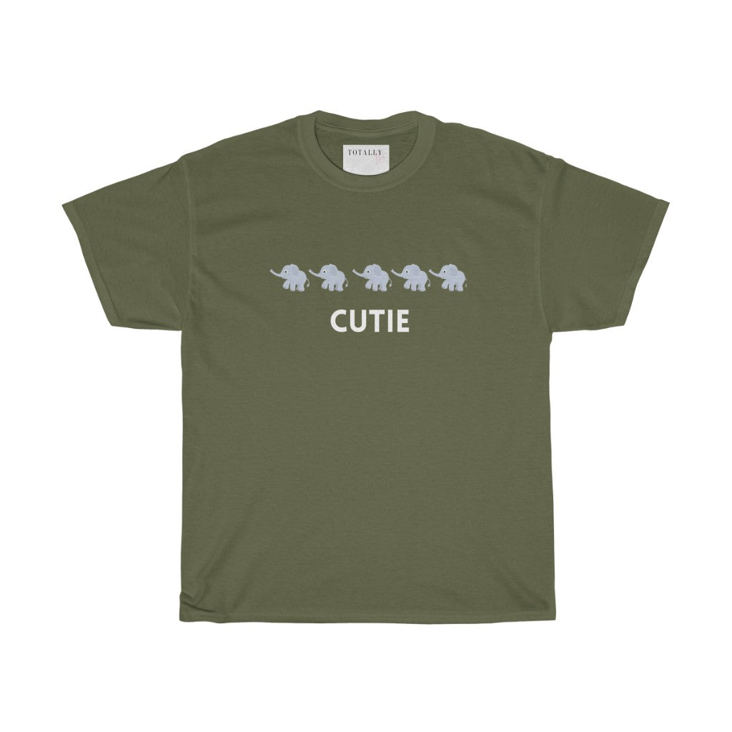 Cutie Elephants | Cotton T-Shirts - Totally Bri LLC