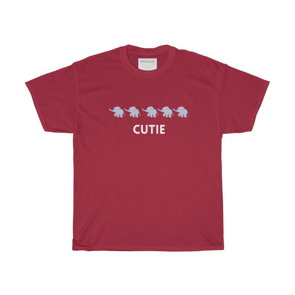 Cutie Elephants | Cotton T-Shirts - Totally Bri LLC