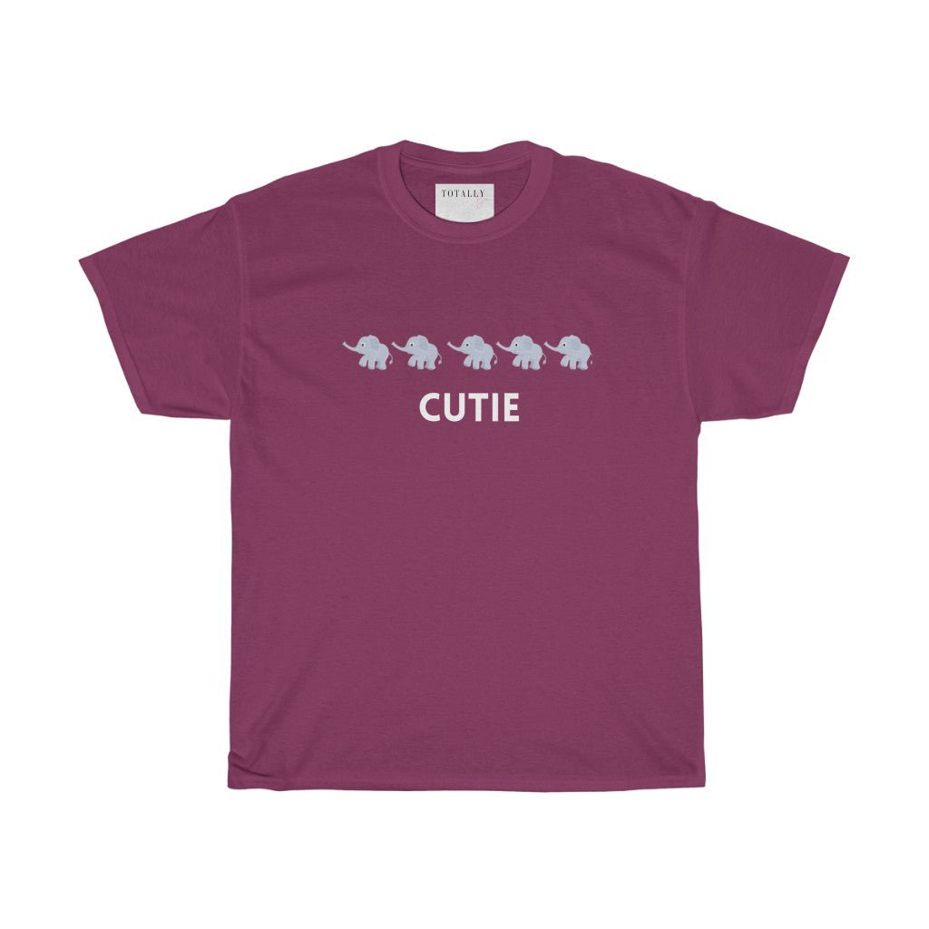 Cutie Elephants | Cotton T-Shirts - Totally Bri LLC