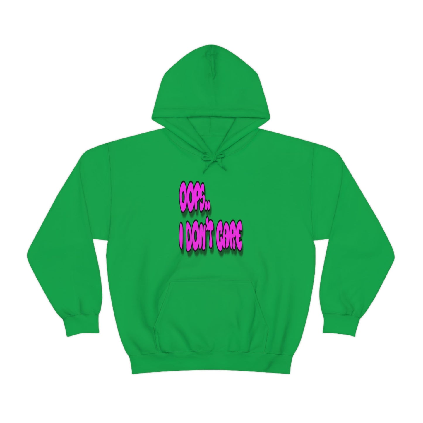 Don't Care | Pink Print | Unisex Hoodie - Totally Bri LLC