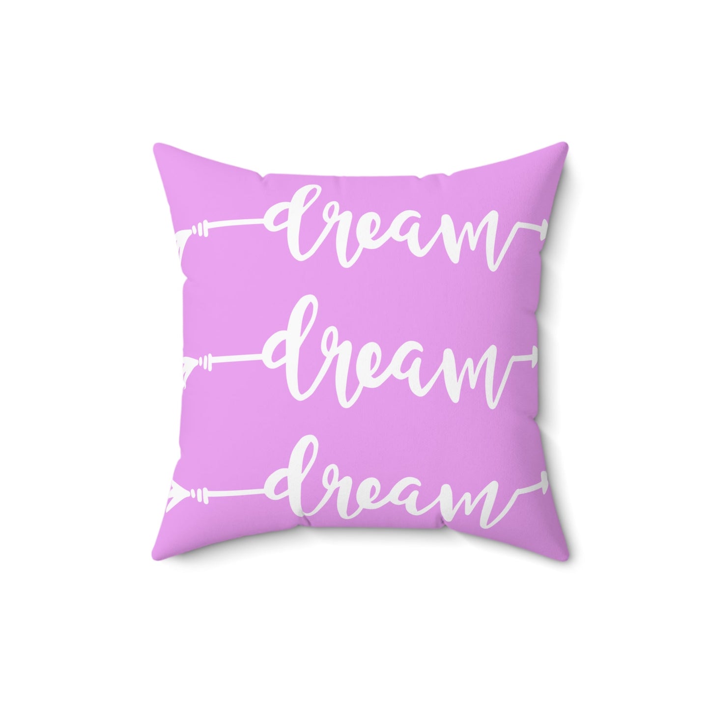 Dream | Square Pillow | Lilac - Totally Bri LLC