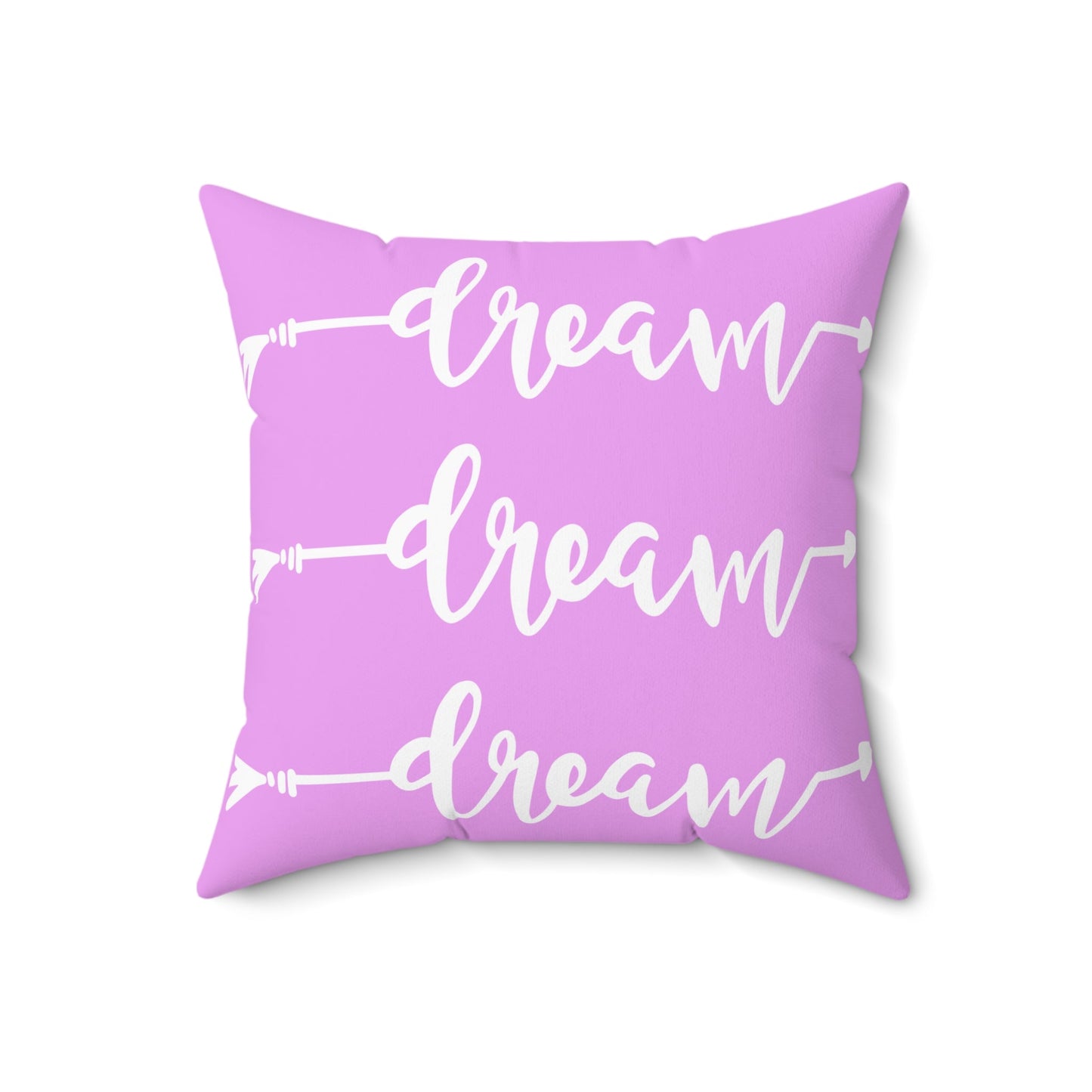 Dream | Square Pillow | Lilac - Totally Bri LLC