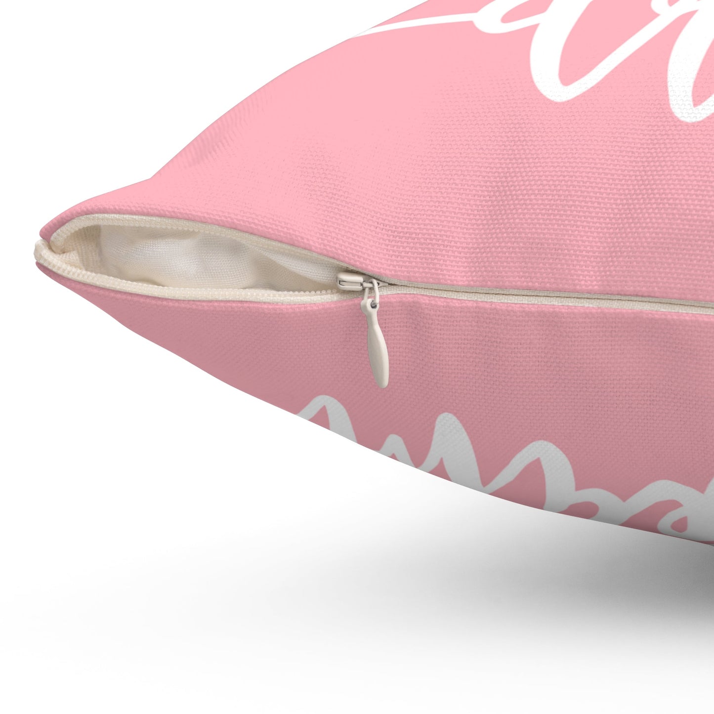 Dream | Square Pillow | Pink - Totally Bri LLC