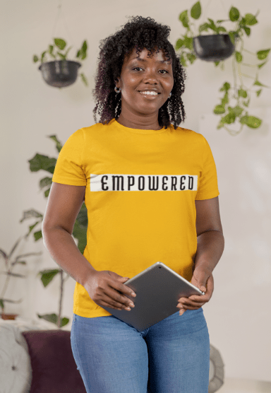 Empowered | Cotton Tee - Totally Bri LLC