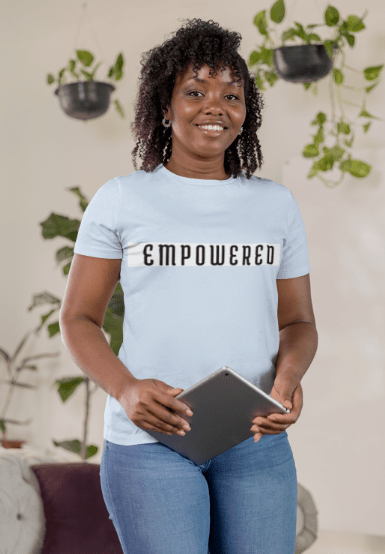 Empowered | Cotton Tee - Totally Bri LLC