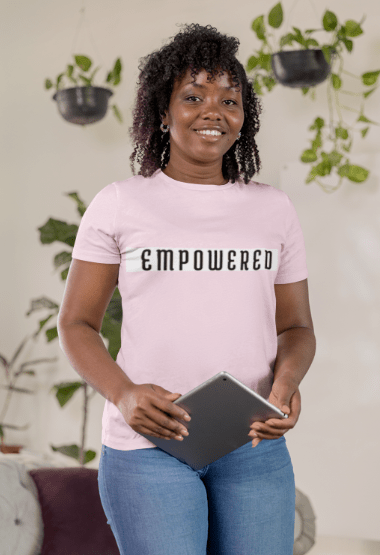 Empowered | Cotton Tee - Totally Bri LLC