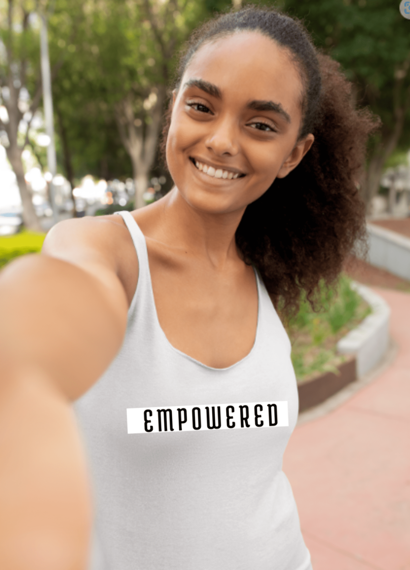 Empowered | Tank Top - Totally Bri LLC