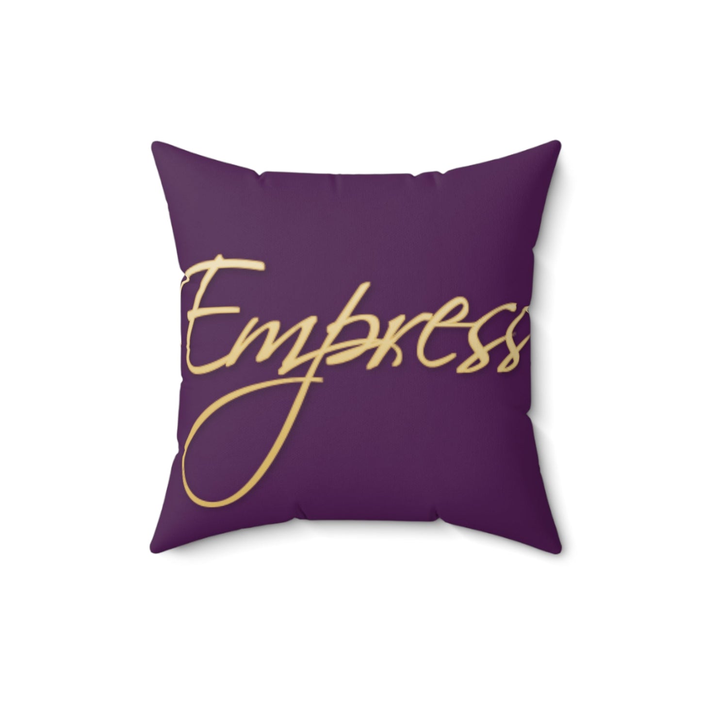 Empress| Plain | Square Pillow | Purple - Totally Bri LLC