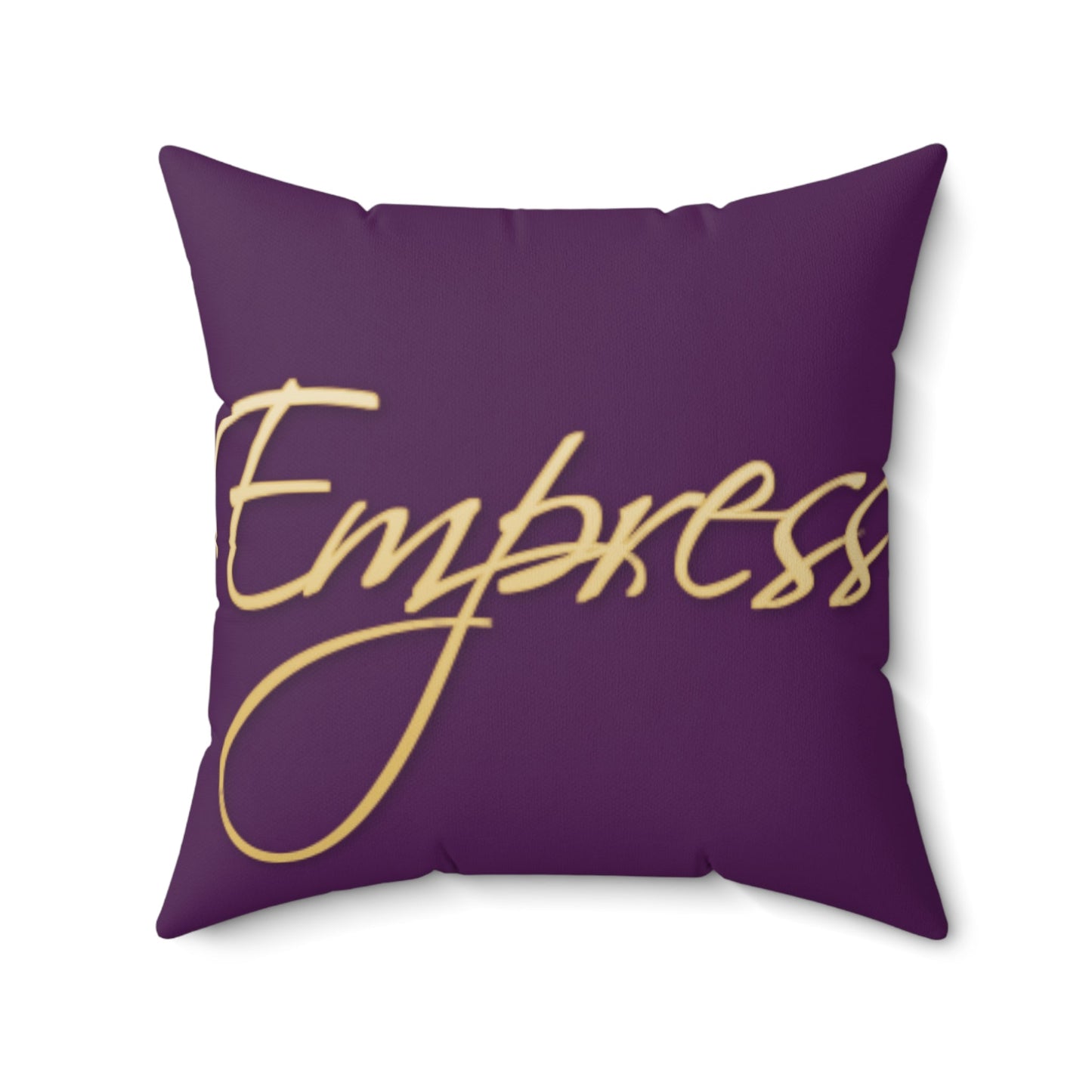 Empress| Plain | Square Pillow | Purple - Totally Bri LLC