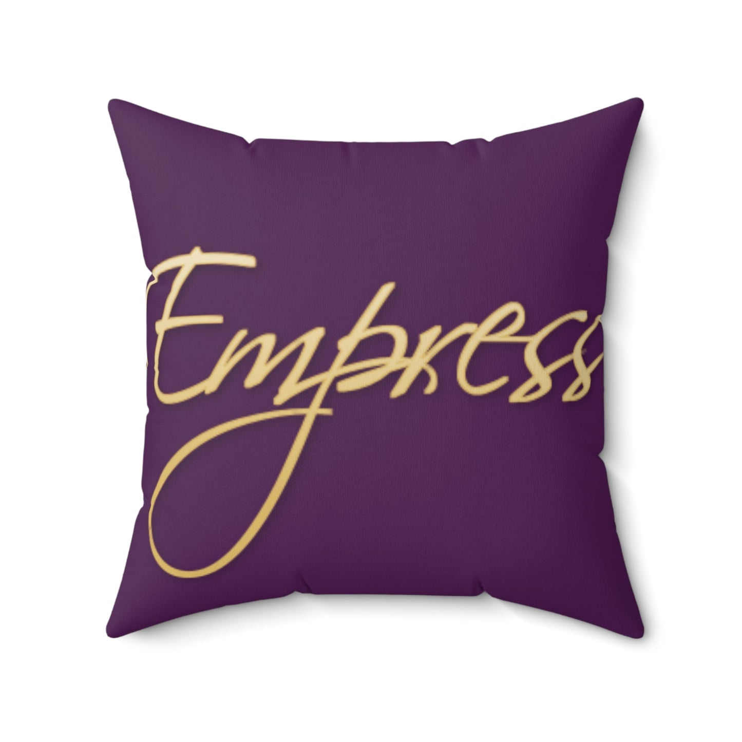 Empress| Plain | Square Pillow | Purple - Totally Bri LLC