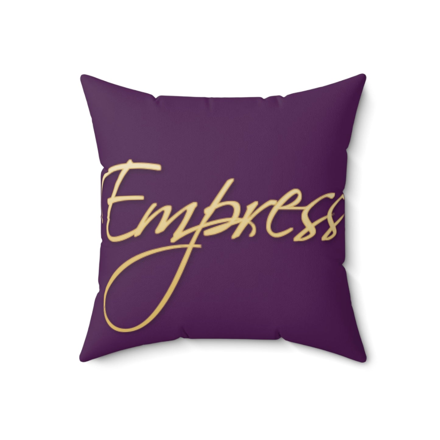 Empress| Plain | Square Pillow | Purple - Totally Bri LLC