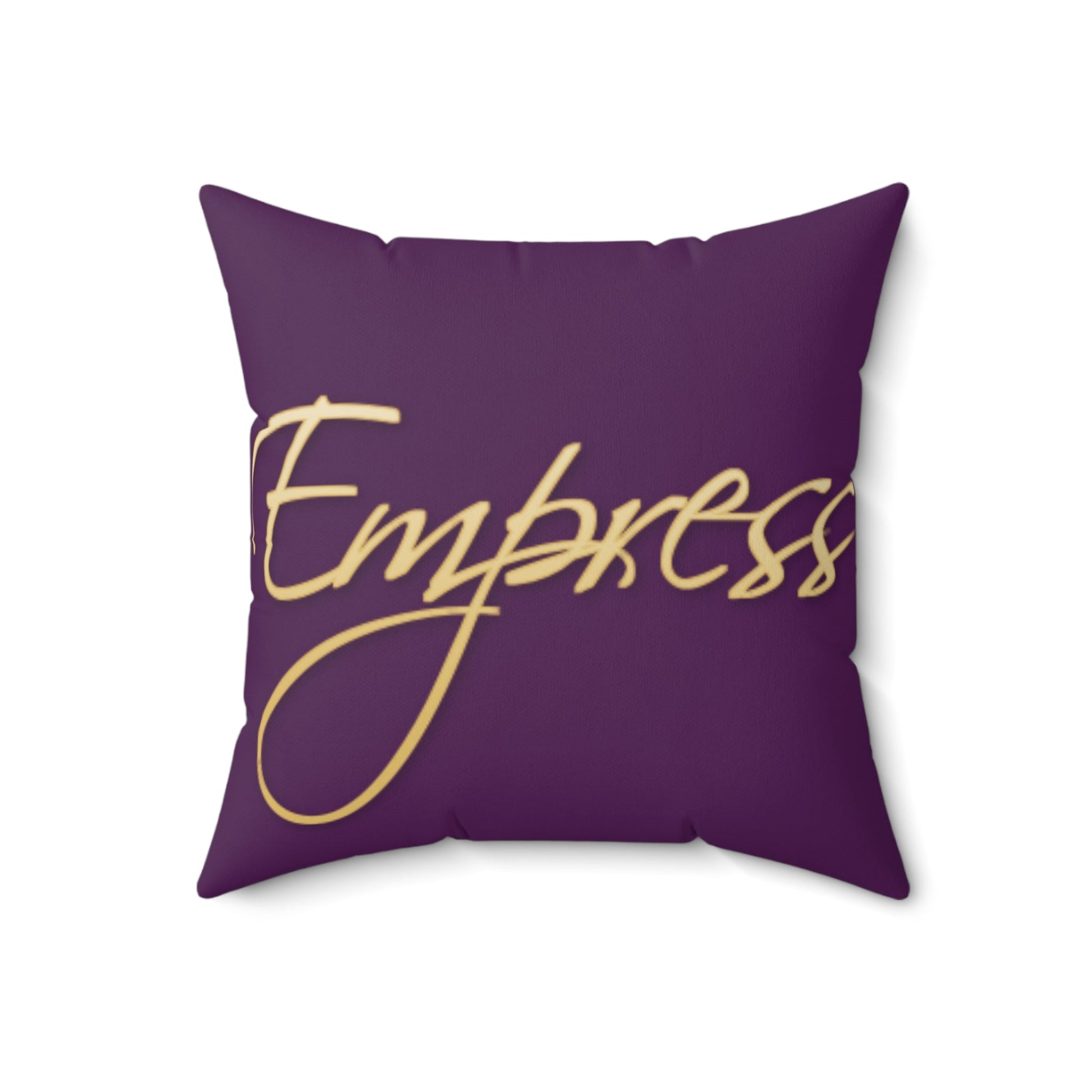 Empress| Plain | Square Pillow | Purple - Totally Bri LLC