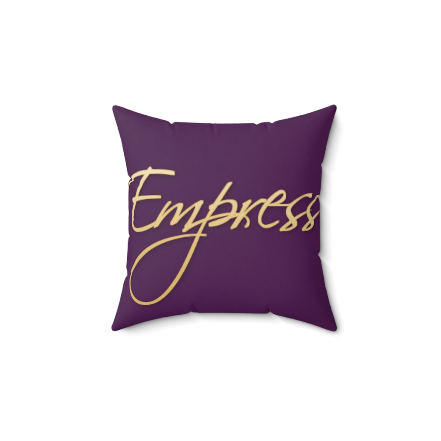 Empress| Plain | Square Pillow | Purple - Totally Bri LLC