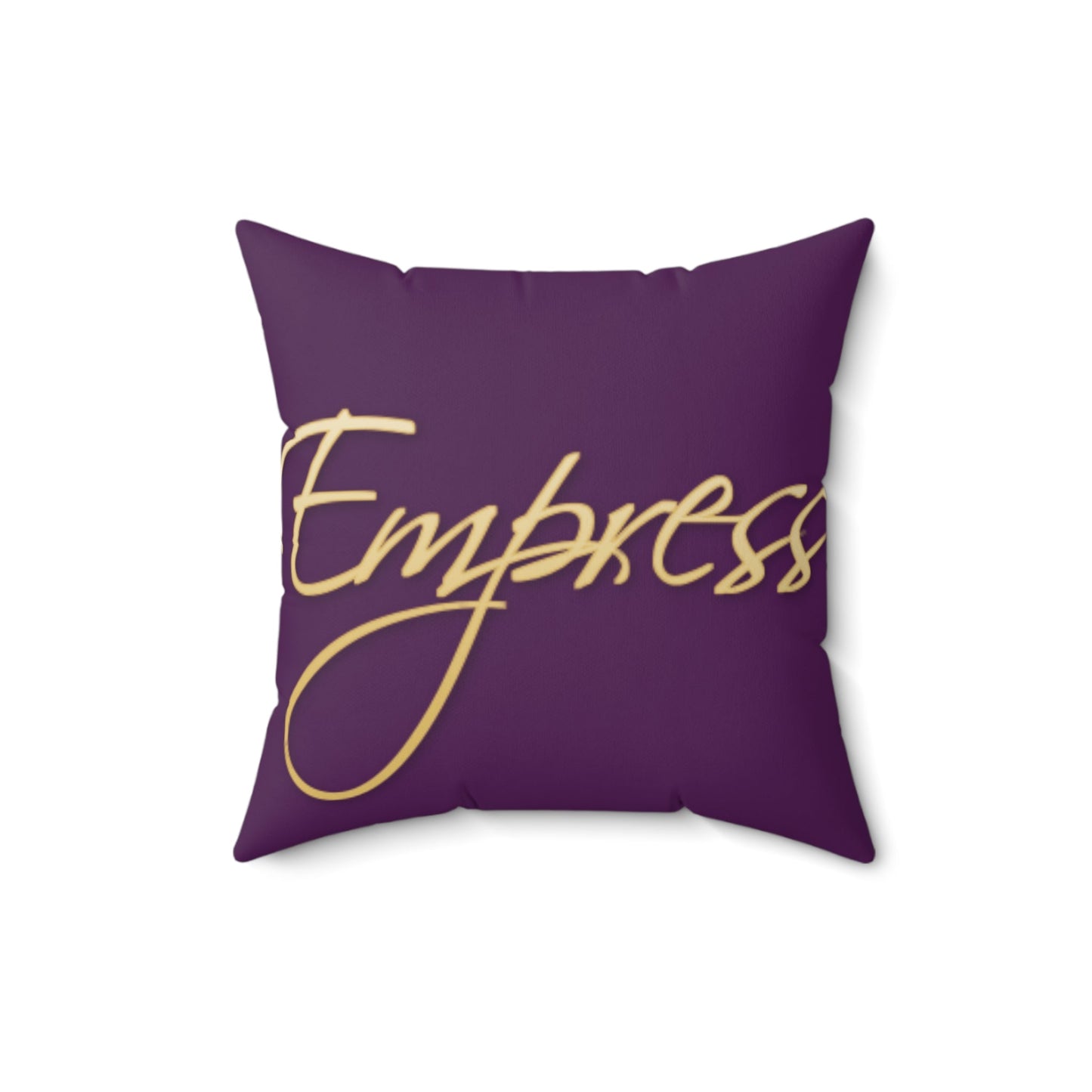 Empress| Plain | Square Pillow | Purple - Totally Bri LLC