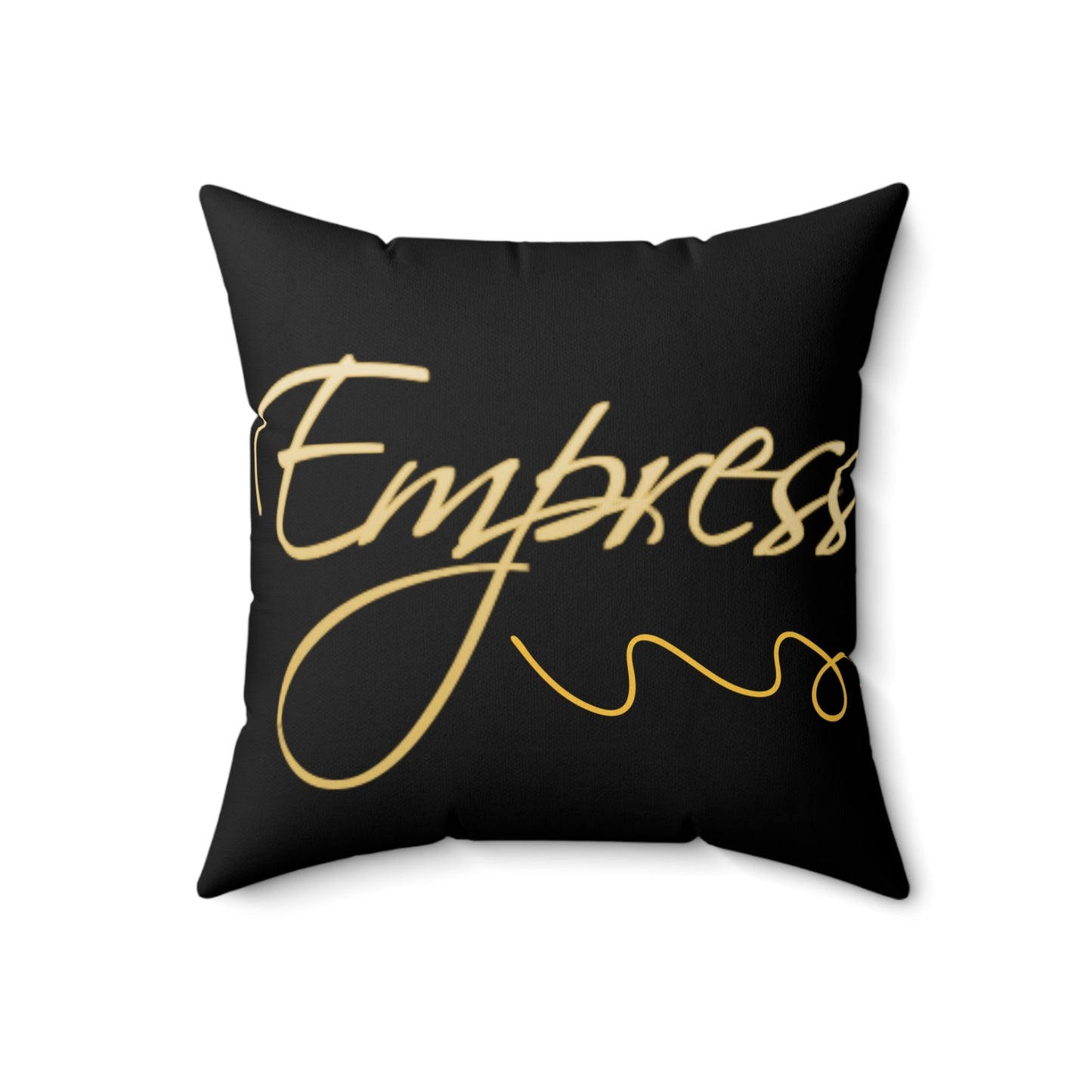 Empress | Square Pillow | Black - Totally Bri LLC