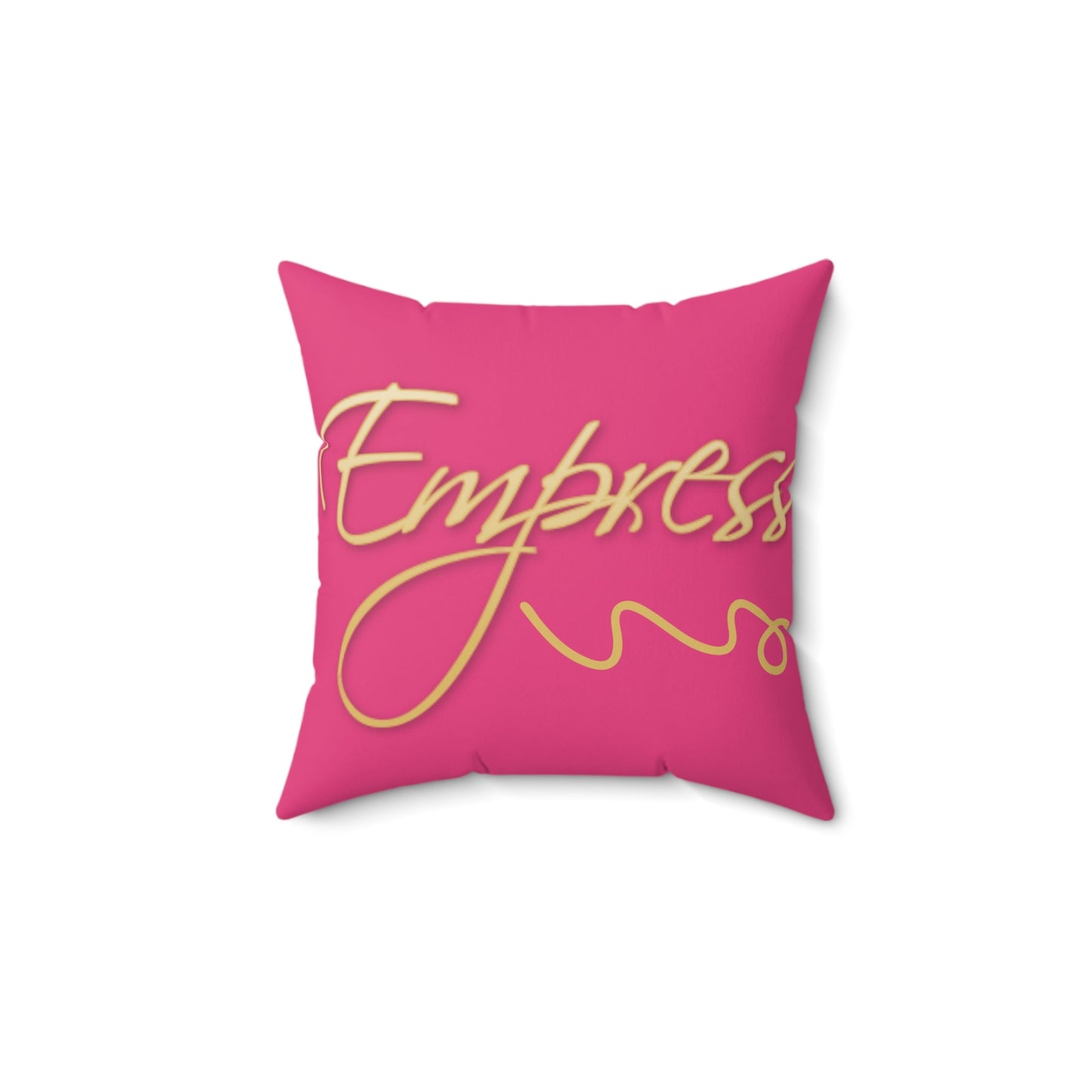 Empress | Square Pillow | Pink - Totally Bri LLC