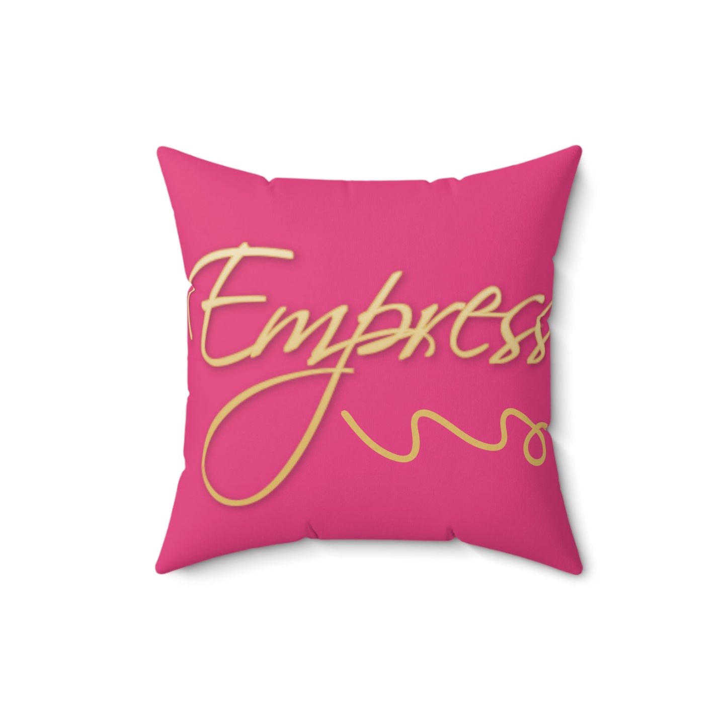 Empress | Square Pillow | Pink - Totally Bri LLC