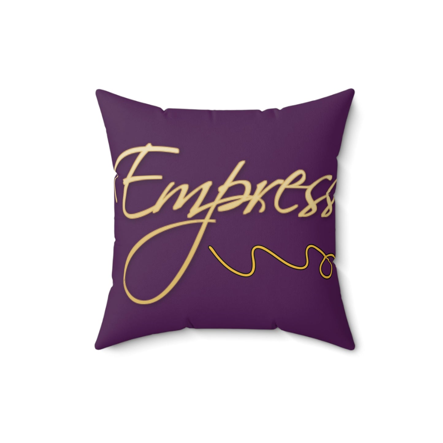 Empress | Square Pillow | Purple - Totally Bri LLC