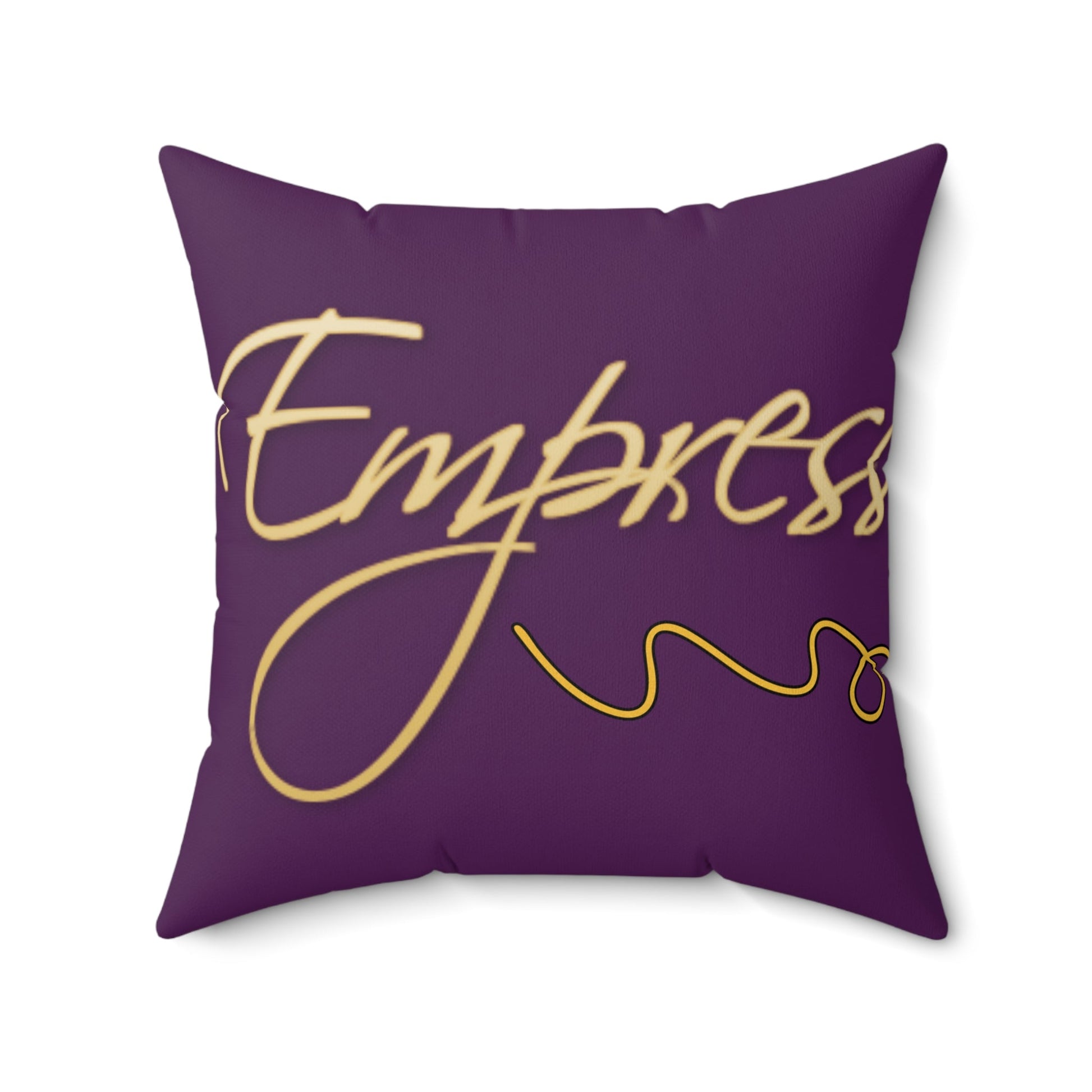 Empress | Square Pillow | Purple - Totally Bri LLC