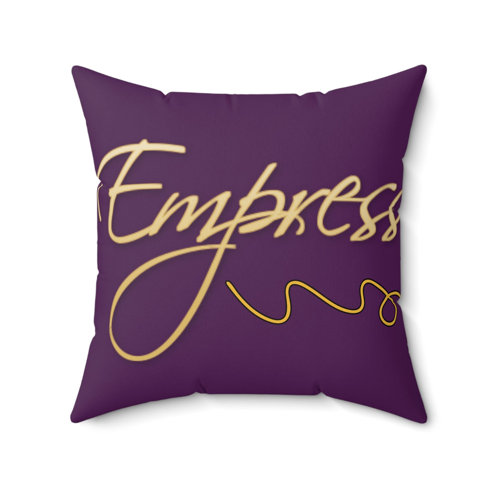 Empress | Square Pillow | Purple - Totally Bri LLC