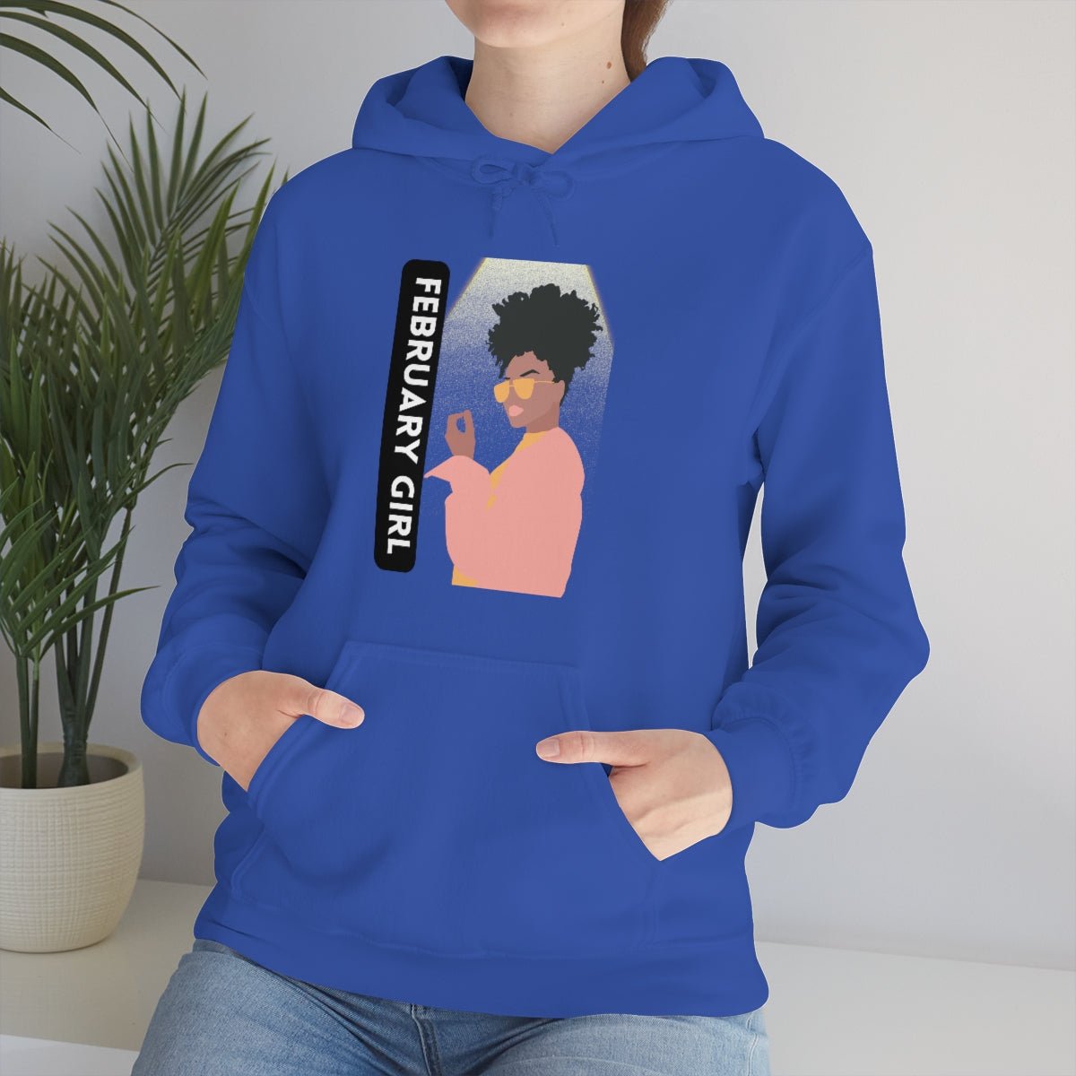 February Girl | Unisex Hoodie - Totally Bri LLC