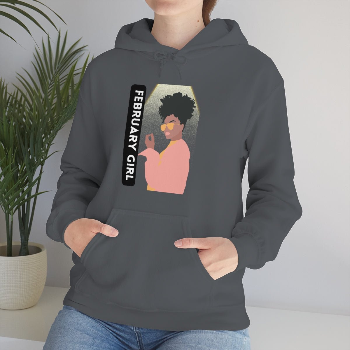 February Girl | Unisex Hoodie - Totally Bri LLC