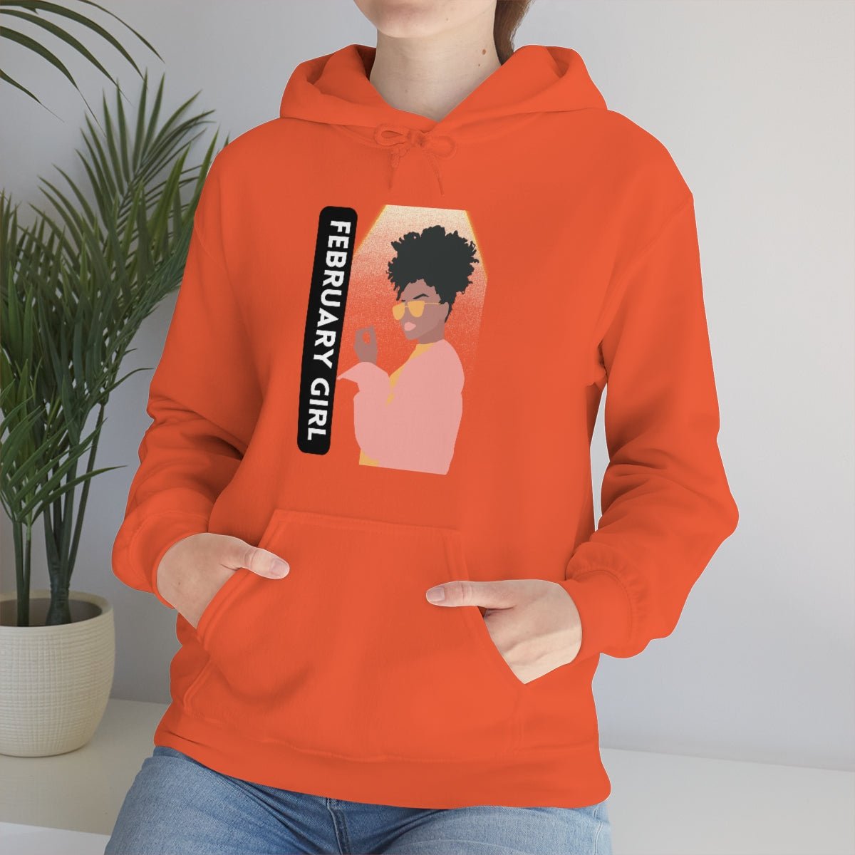 February Girl | Unisex Hoodie - Totally Bri LLC