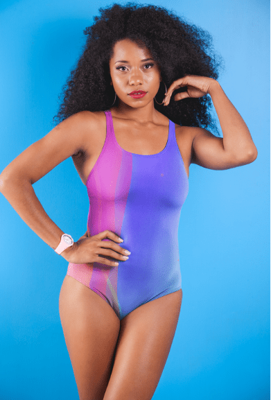 Fluid Wave | One-Piece Swimsuit - Totally Bri LLC