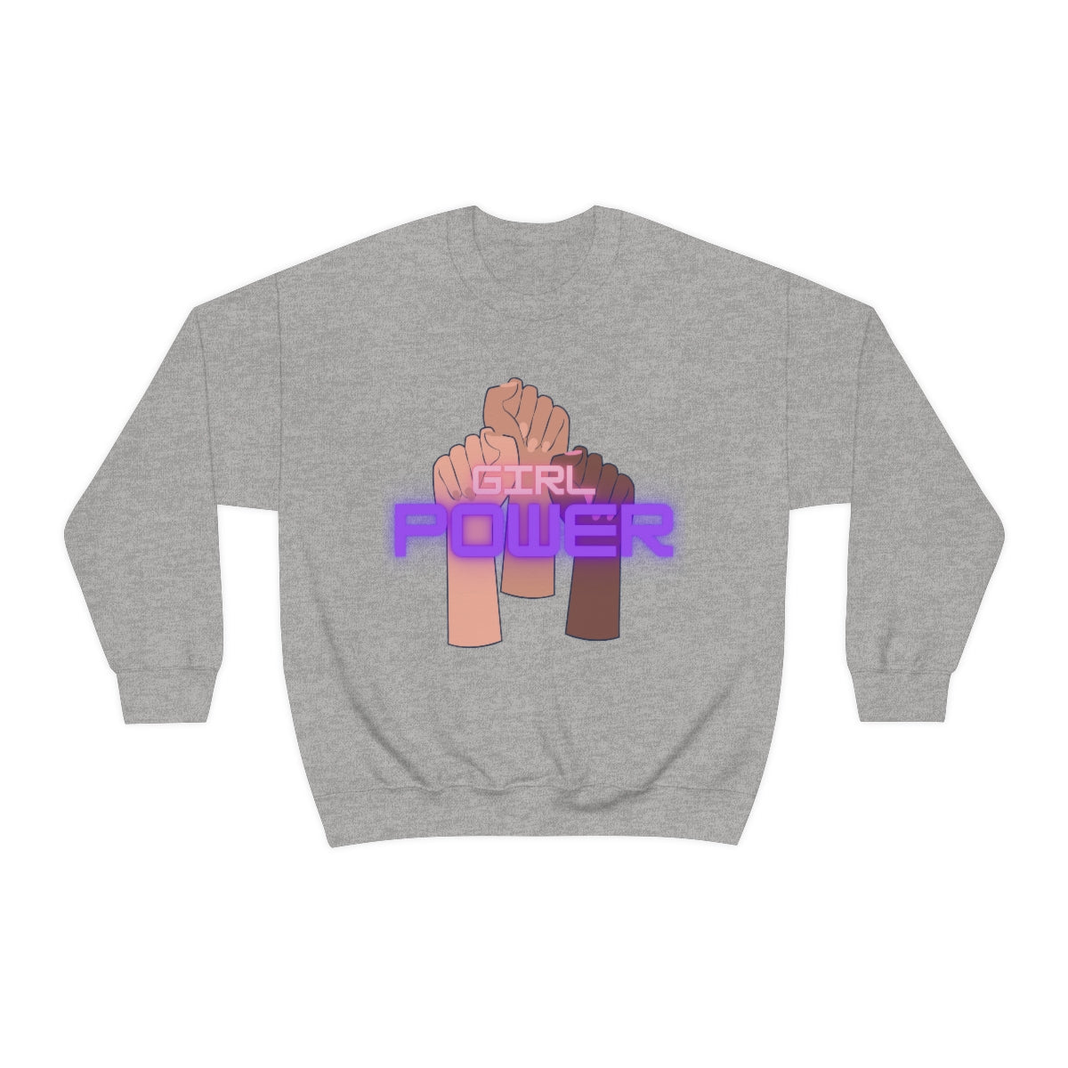 Girl Power | Crewneck Sweatshirt - Totally Bri LLC