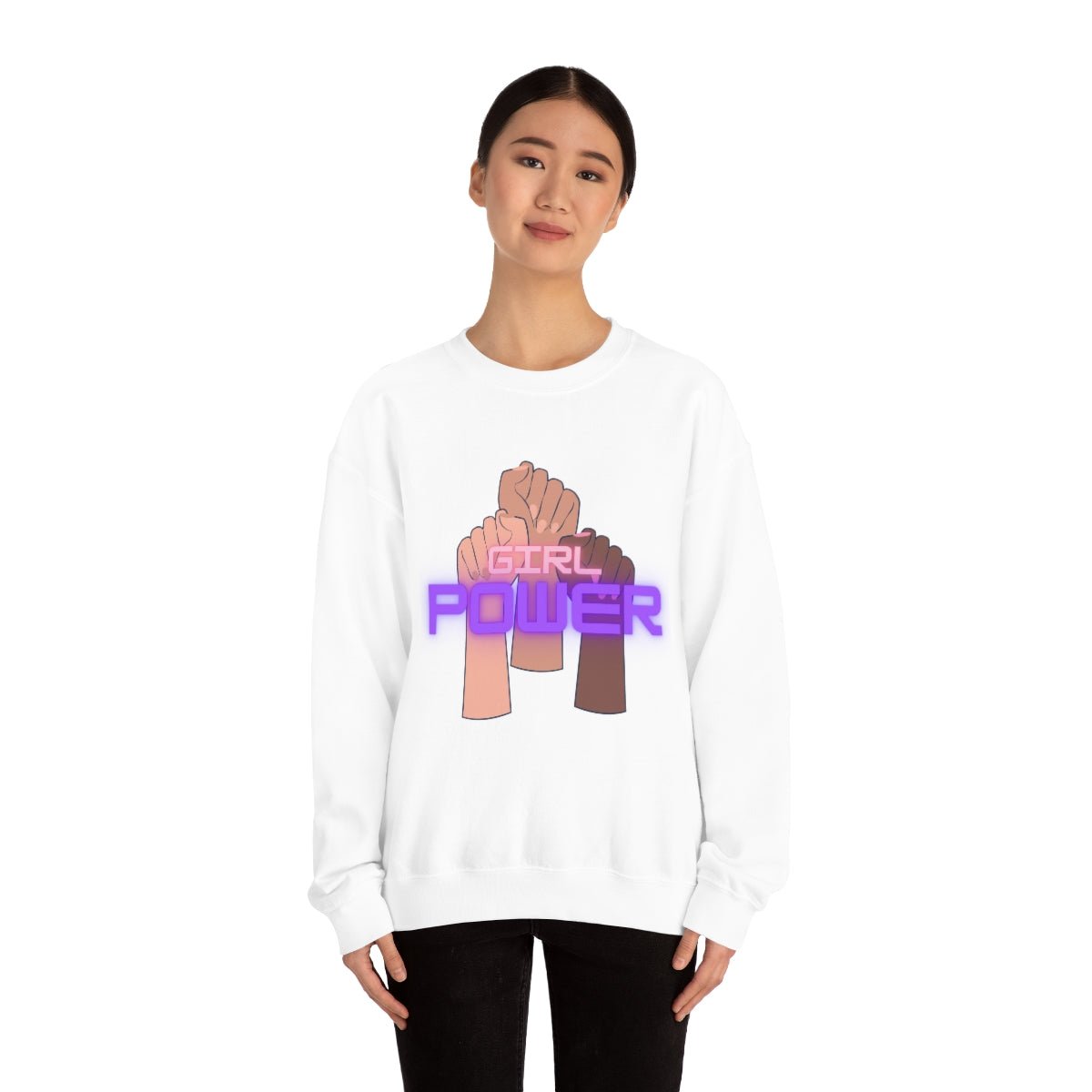 Girl Power | Crewneck Sweatshirt - Totally Bri LLC