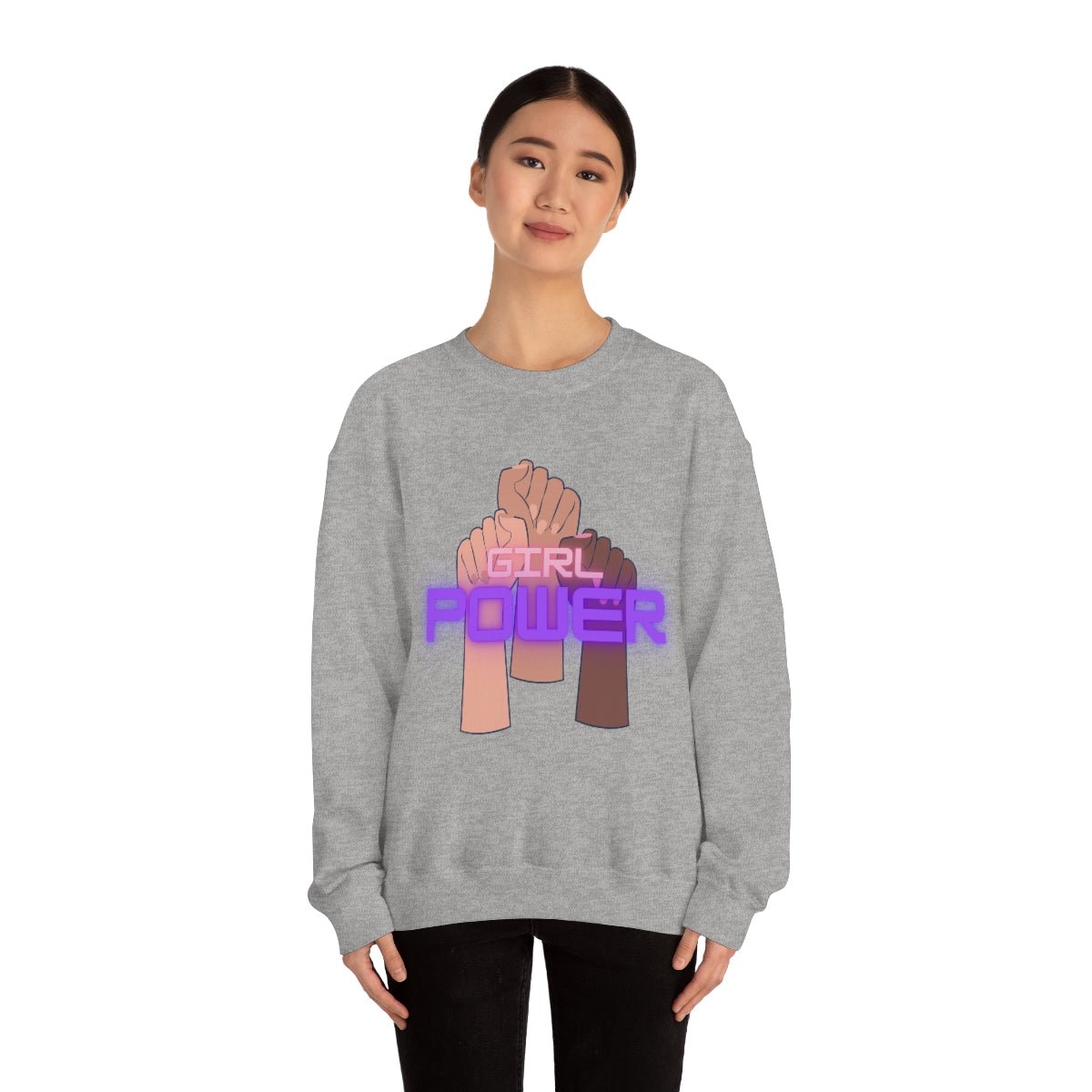 Girl Power | Crewneck Sweatshirt - Totally Bri LLC