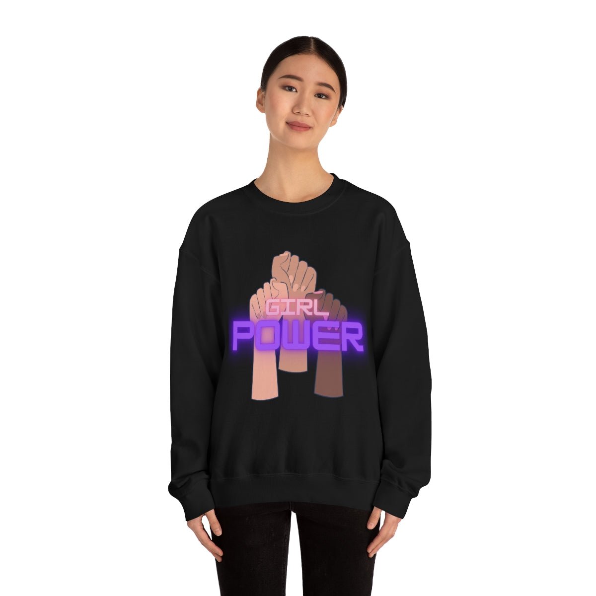 Girl Power | Crewneck Sweatshirt - Totally Bri LLC