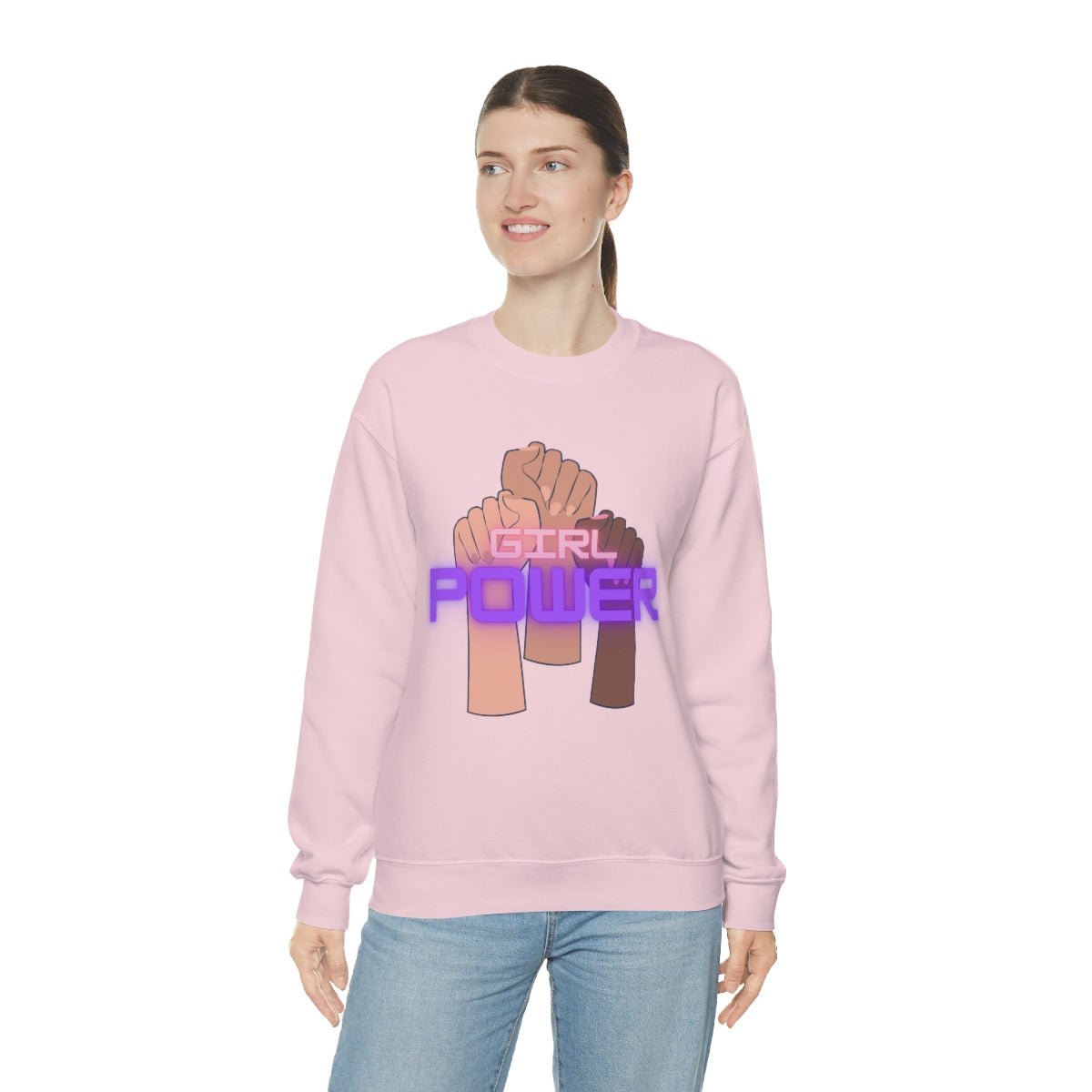 Girl Power | Crewneck Sweatshirt - Totally Bri LLC