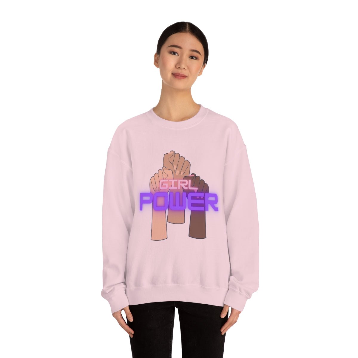 Girl Power | Crewneck Sweatshirt - Totally Bri LLC