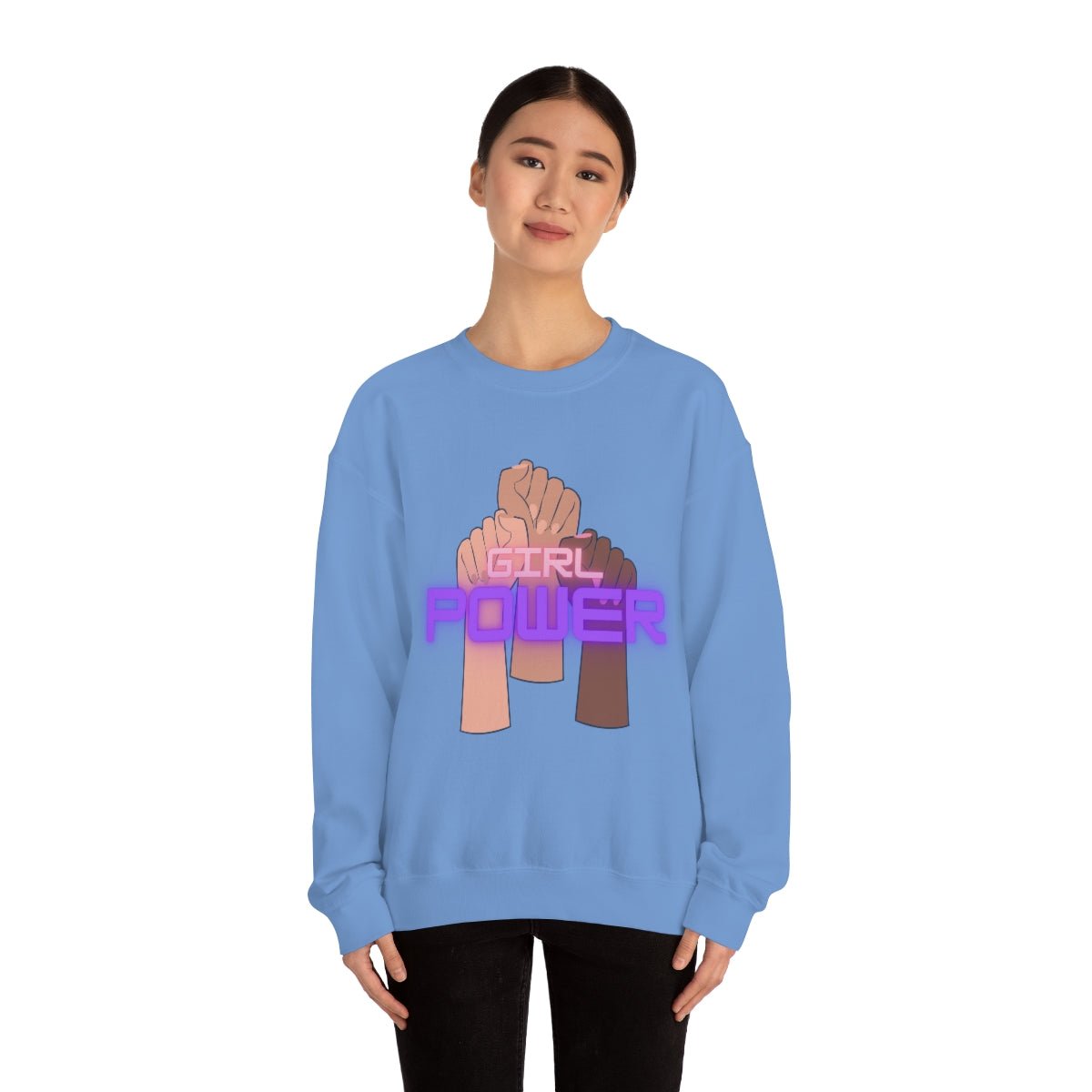 Girl Power | Crewneck Sweatshirt - Totally Bri LLC