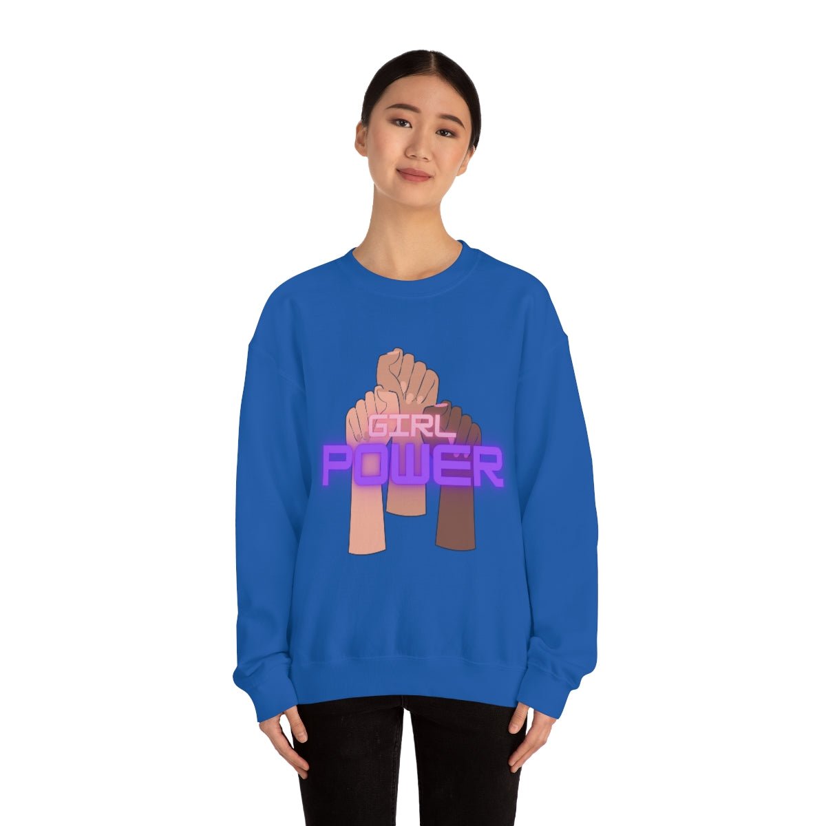 Girl Power | Crewneck Sweatshirt - Totally Bri LLC