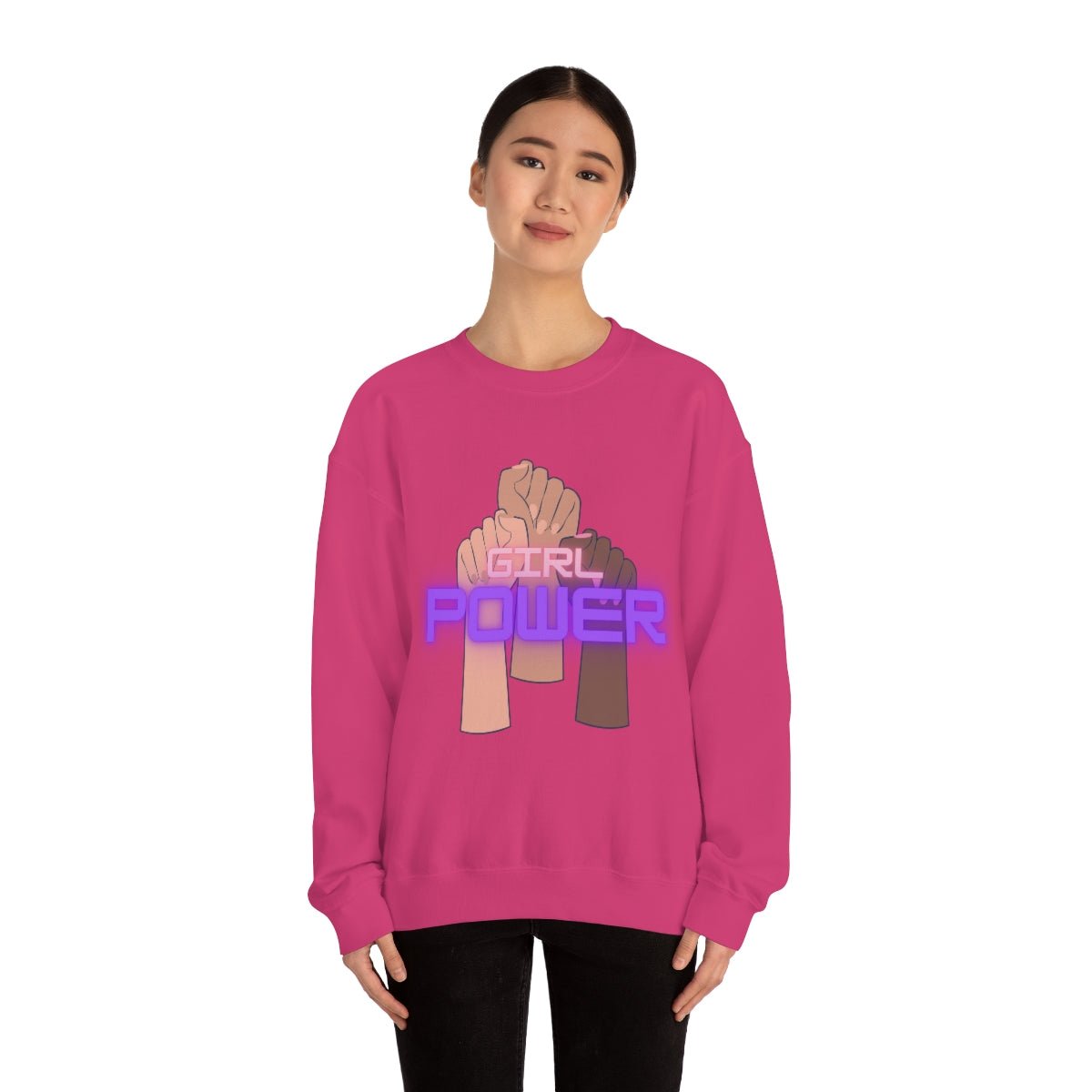 Girl Power | Crewneck Sweatshirt - Totally Bri LLC