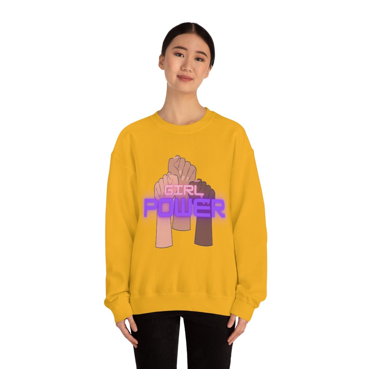 Girl Power | Crewneck Sweatshirt - Totally Bri LLC