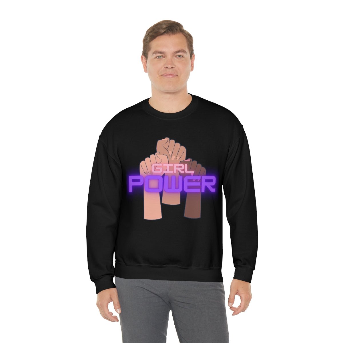 Girl Power | Crewneck Sweatshirt - Totally Bri LLC