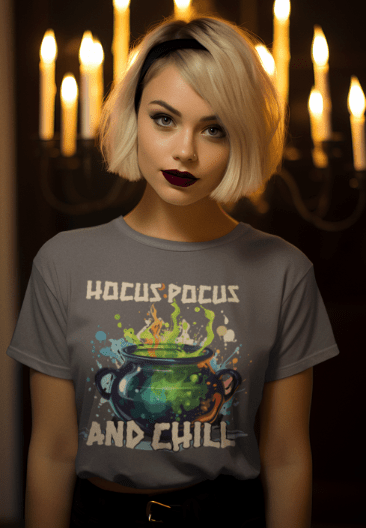 Hocus Pocus and Chill | Halloween | Graphic T-shirt - Totally Bri LLC