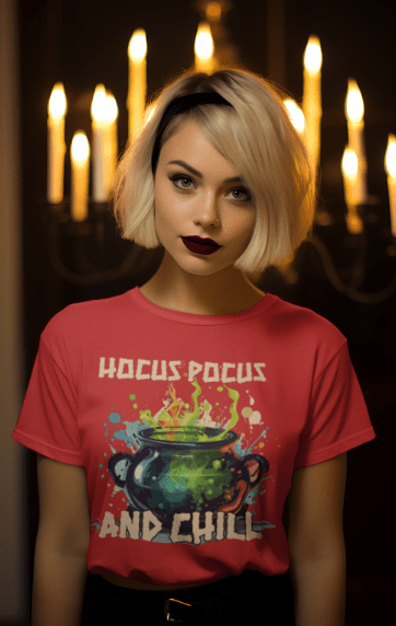 Hocus Pocus and Chill | Halloween | Graphic T-shirt - Totally Bri LLC