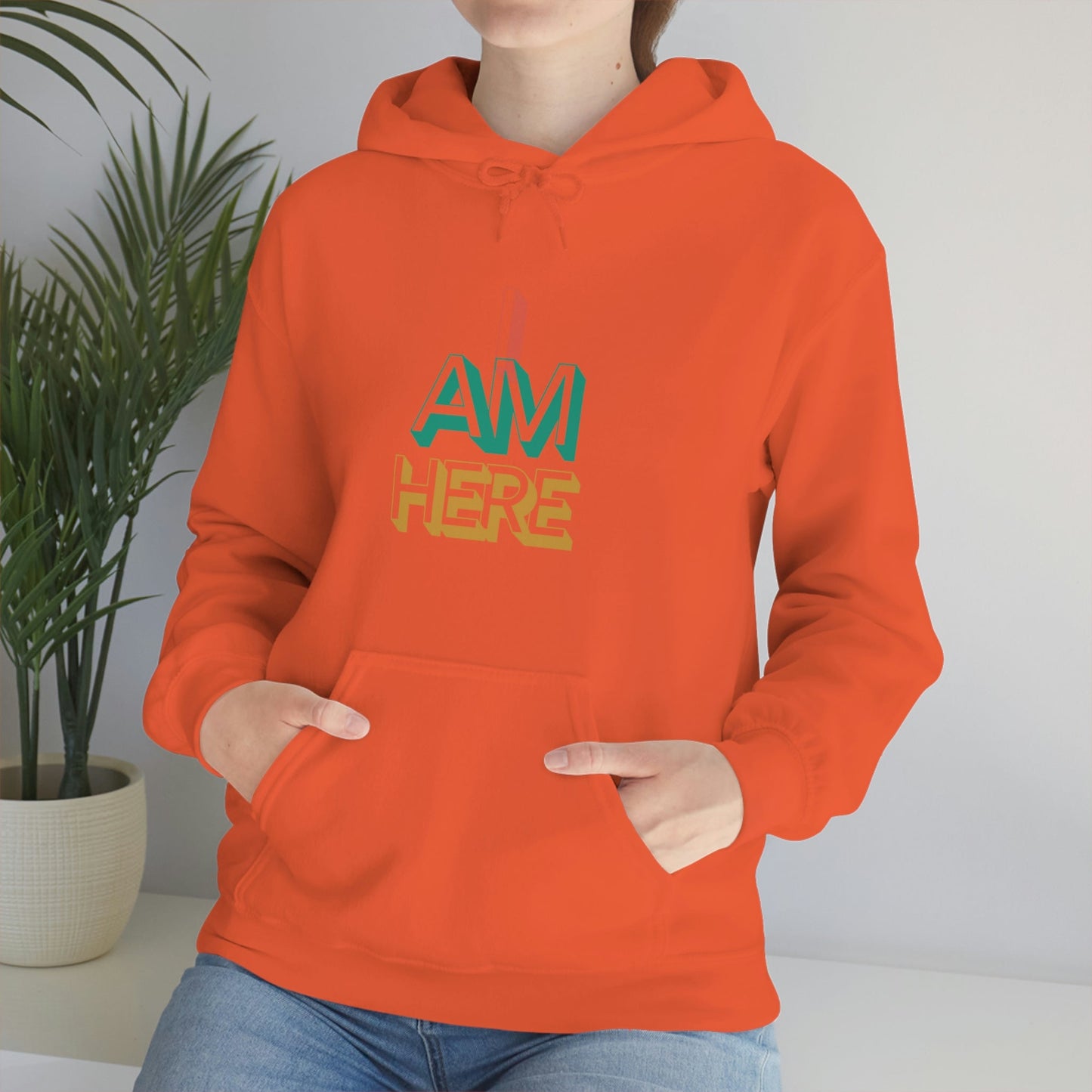 I Am Here | Unisex Hoodie - Totally Bri LLC