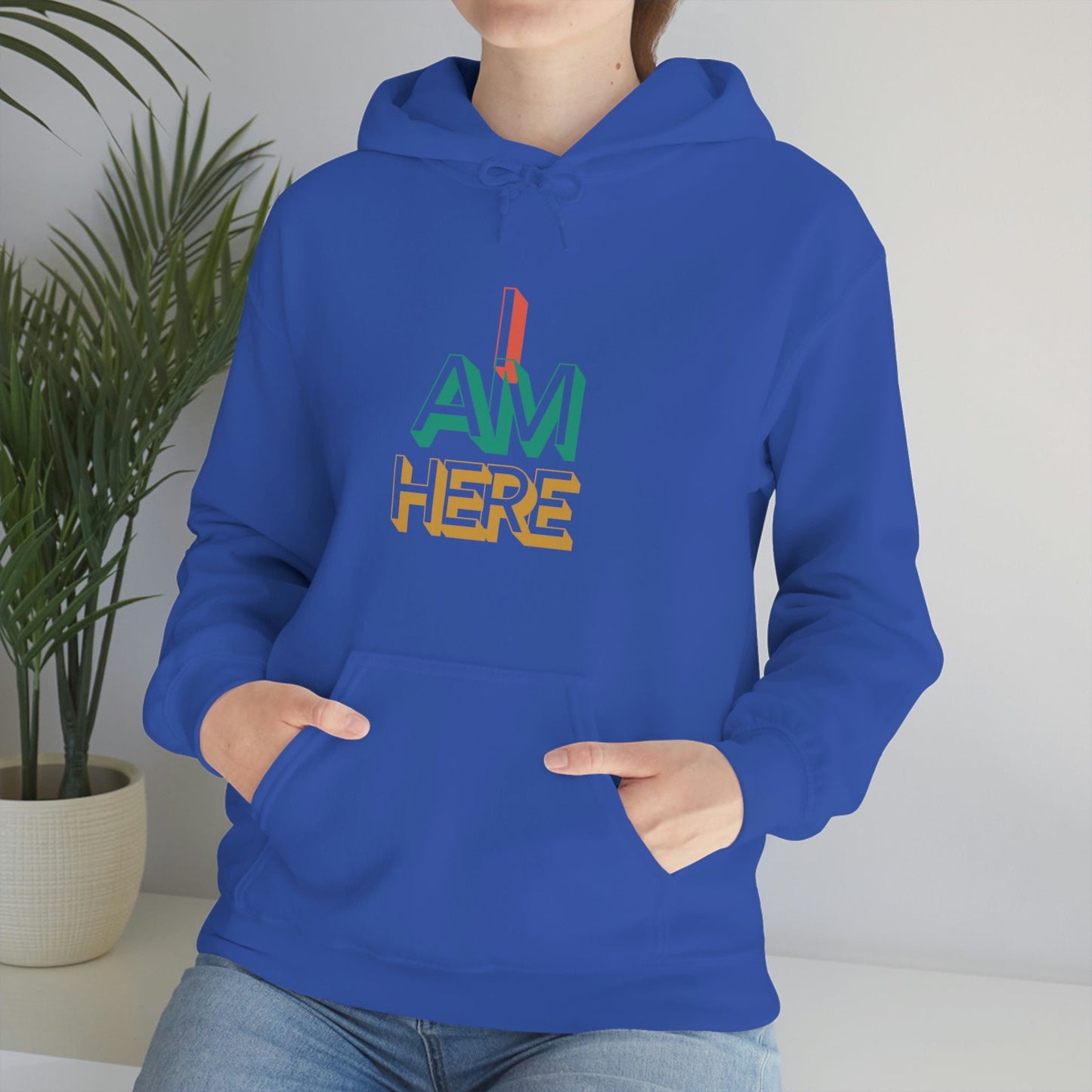 I Am Here | Unisex Hoodie - Totally Bri LLC