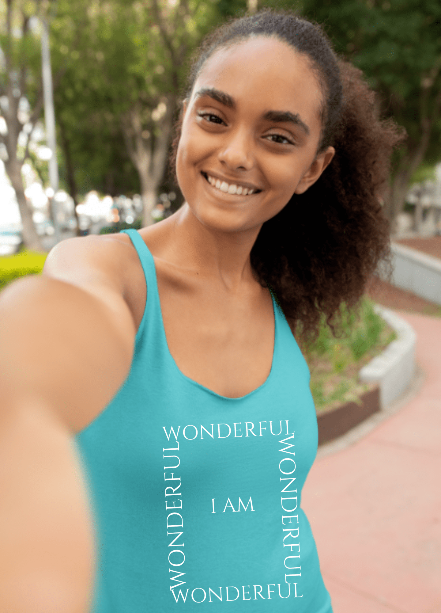 I Am Wonderful | Tank Top - Totally Bri LLC