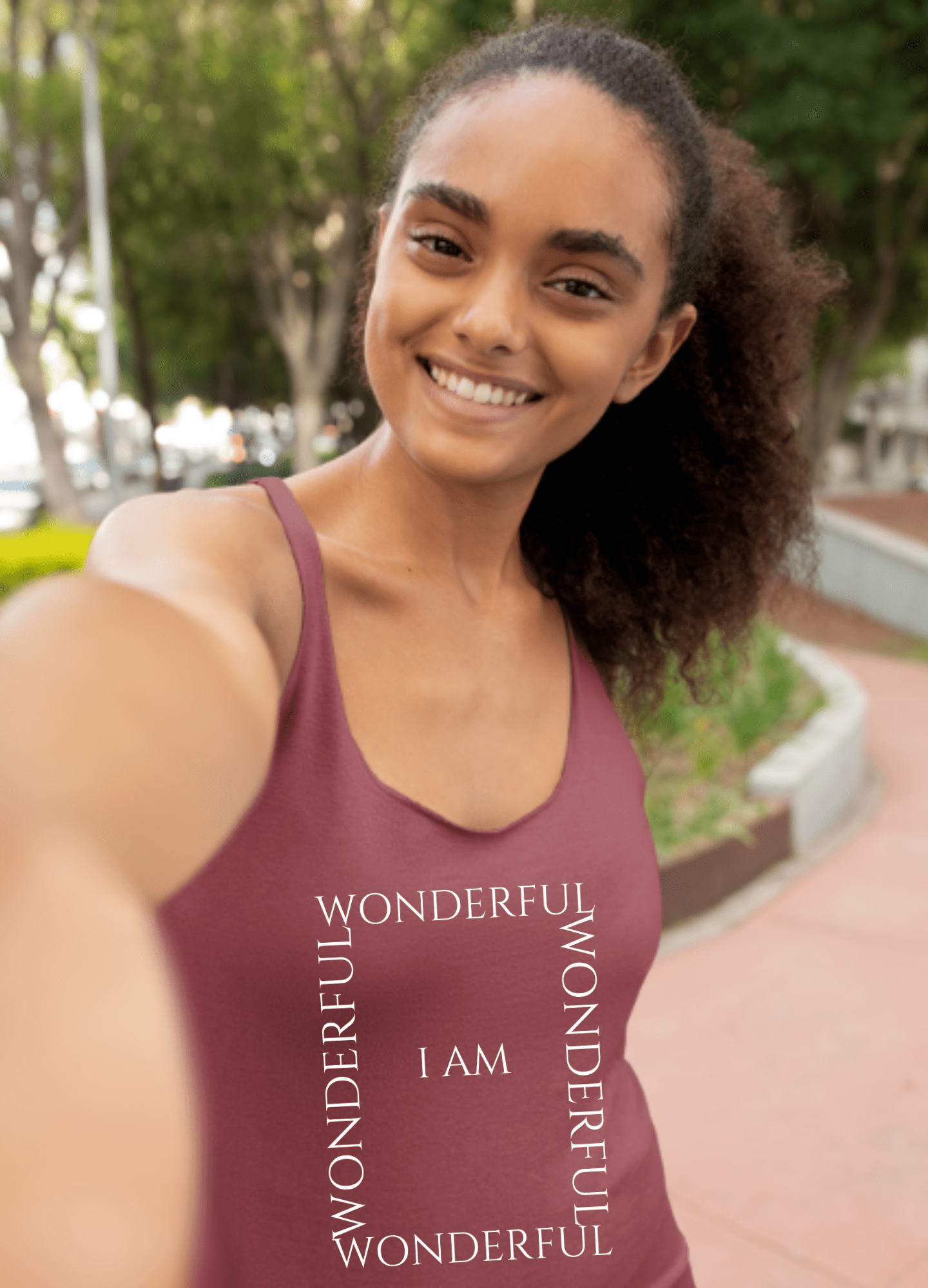 I Am Wonderful | Tank Top - Totally Bri LLC