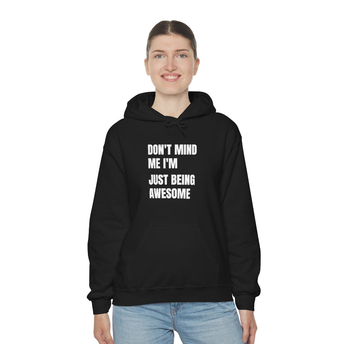 Just Being Awesome | Unisex Hoodie - Totally Bri LLC