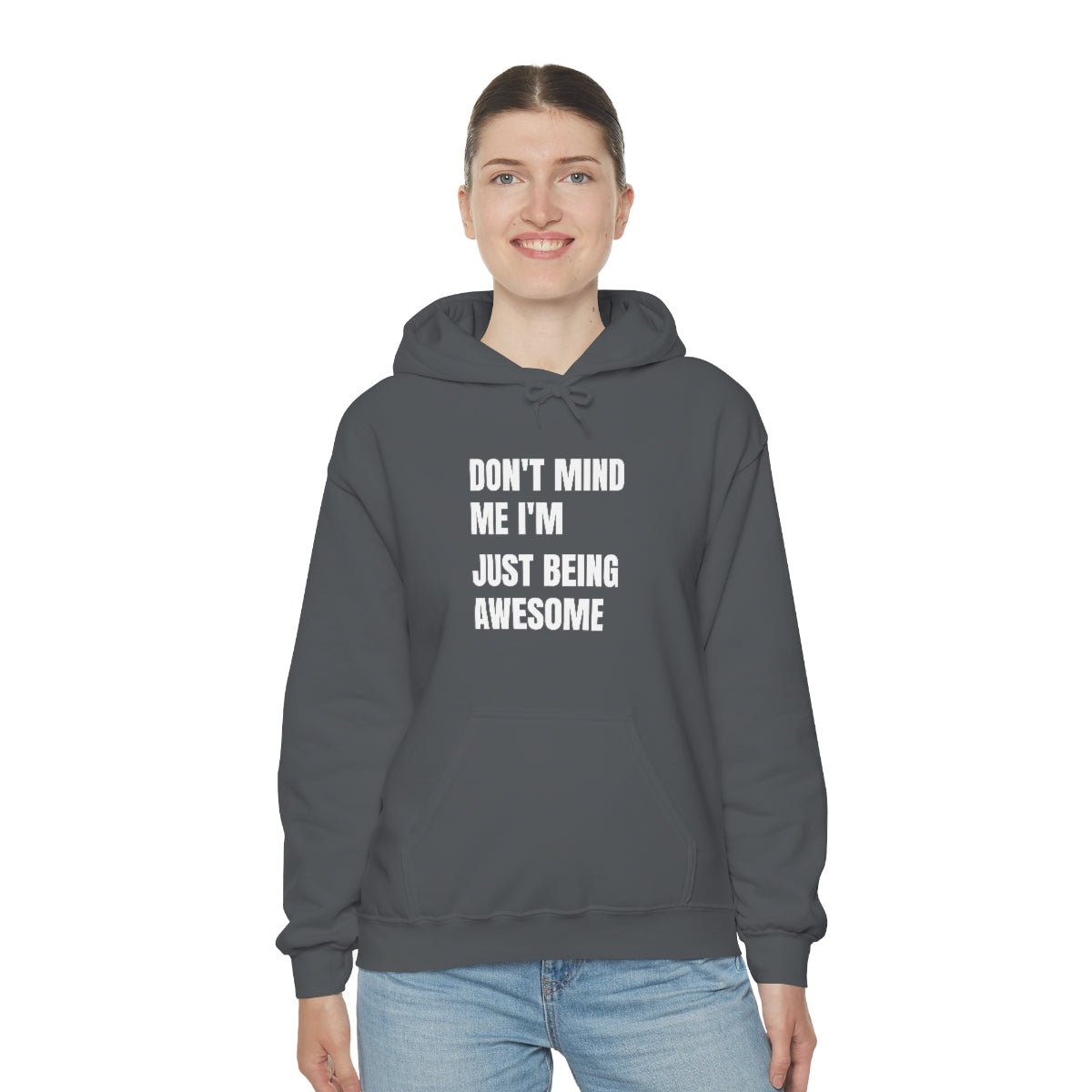 Just Being Awesome | Unisex Hoodie - Totally Bri LLC